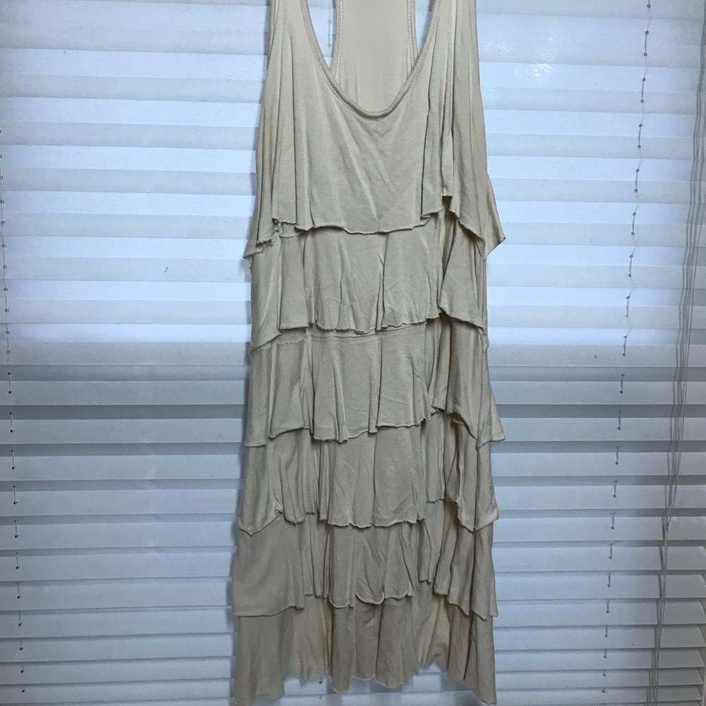 Ruffled tank top